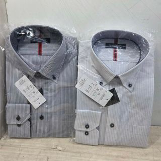 ヨークランド(Yorkland)のS95783 DUNLOP  長袖 シャツ ワイシャツ 2点 L サイズ 衣類 (Tシャツ/カットソー(半袖/袖なし))