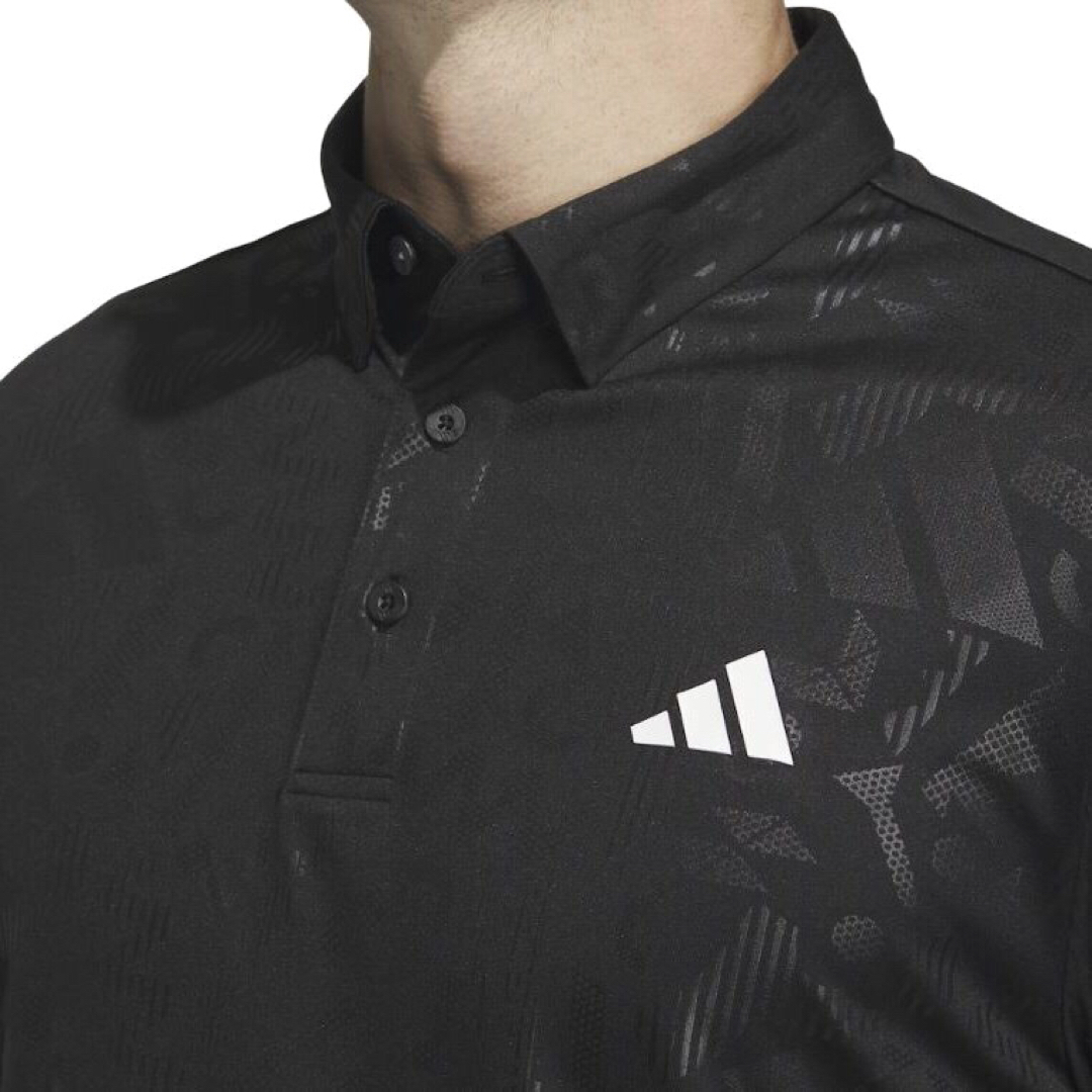 【開店記念セール！】 adidas - 【adidas GOLF/アディダス】吸汗速乾半袖ボタンダウン メンズウェア
