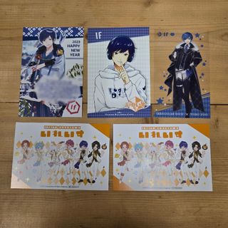 【グッズ】いれいす If　ポストカード類　5点セット(キャラクターグッズ)