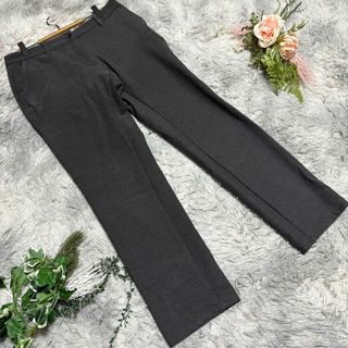【Munsingwear】ダークグレー ストレートパンツ レディース 13号