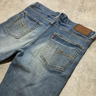 JACKROSE - 【JACKROSE】ジャックローズ ストレッチ スリムストレートデニムパンツ