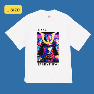 n246【新品未使用】ハイクオリティーＴシャツ 半袖 侍 メンズ Lサイズ(Tシャツ/カットソー(半袖/袖なし))