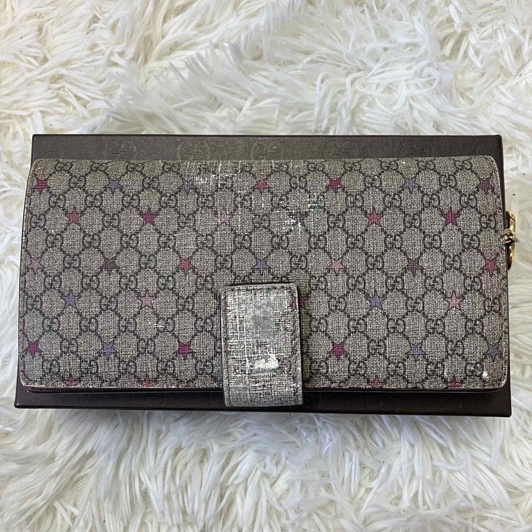 GUCCI - GUCCI GG柄 長財布 箱有りの通販 by バリュー
