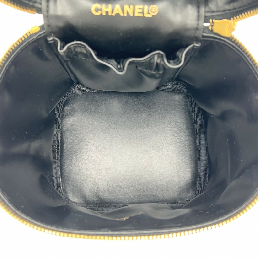 シャネル カーフィアスキン ココマーク バニティバッグ A01998 CHANEL - CHANEL シャネル ハンドバッグ ココマーク バニティ