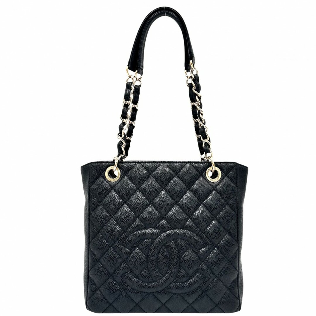 まつ!シャネルCHANEL 肩掛けトートバッグ黒ココマーク CHANEL シャネル ココマーク トートバッグ ショルダーバッグ