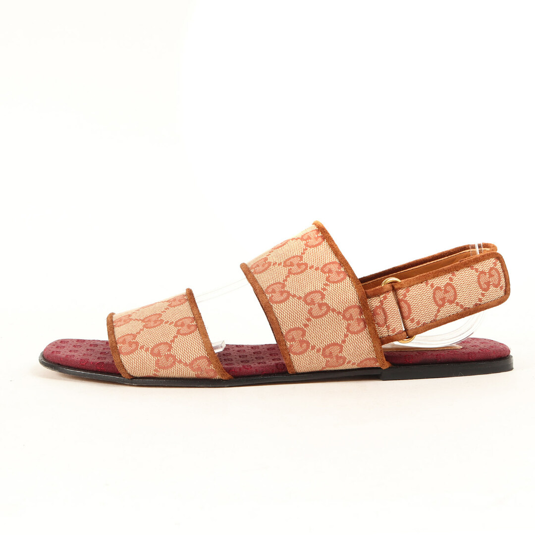 s*a様 GUCCI ベージュ サンダル イタリア製 GUCCI（グッチ）サンダル ベージュ サイズ:EU36(22.5cm位