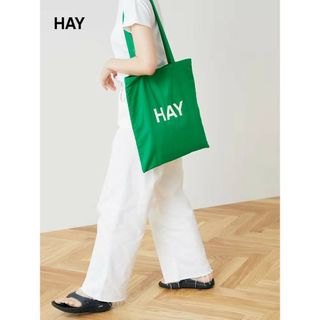 HAY 新作緑トートバッグ【海外購入正規品】(トートバッグ)