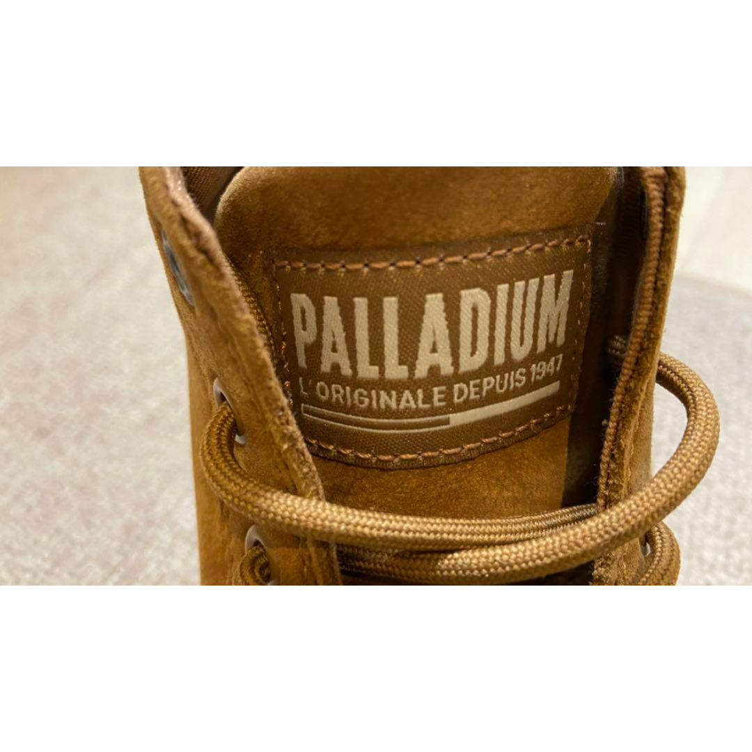 パラディウム PALLADIUM 本革ブーツ　美品 PALLADIUM - パラディウム 本革ショートブーツ スニーカー 23cm