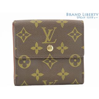 ルイヴィトン(LOUIS VUITTON)の美品 ルイヴィトン  モノグラム ポルトモネ ビエ カルトクレディ Wホック財布 両面財布 コンパクト財布 エリーズ ダークブラウン M61652
(財布)