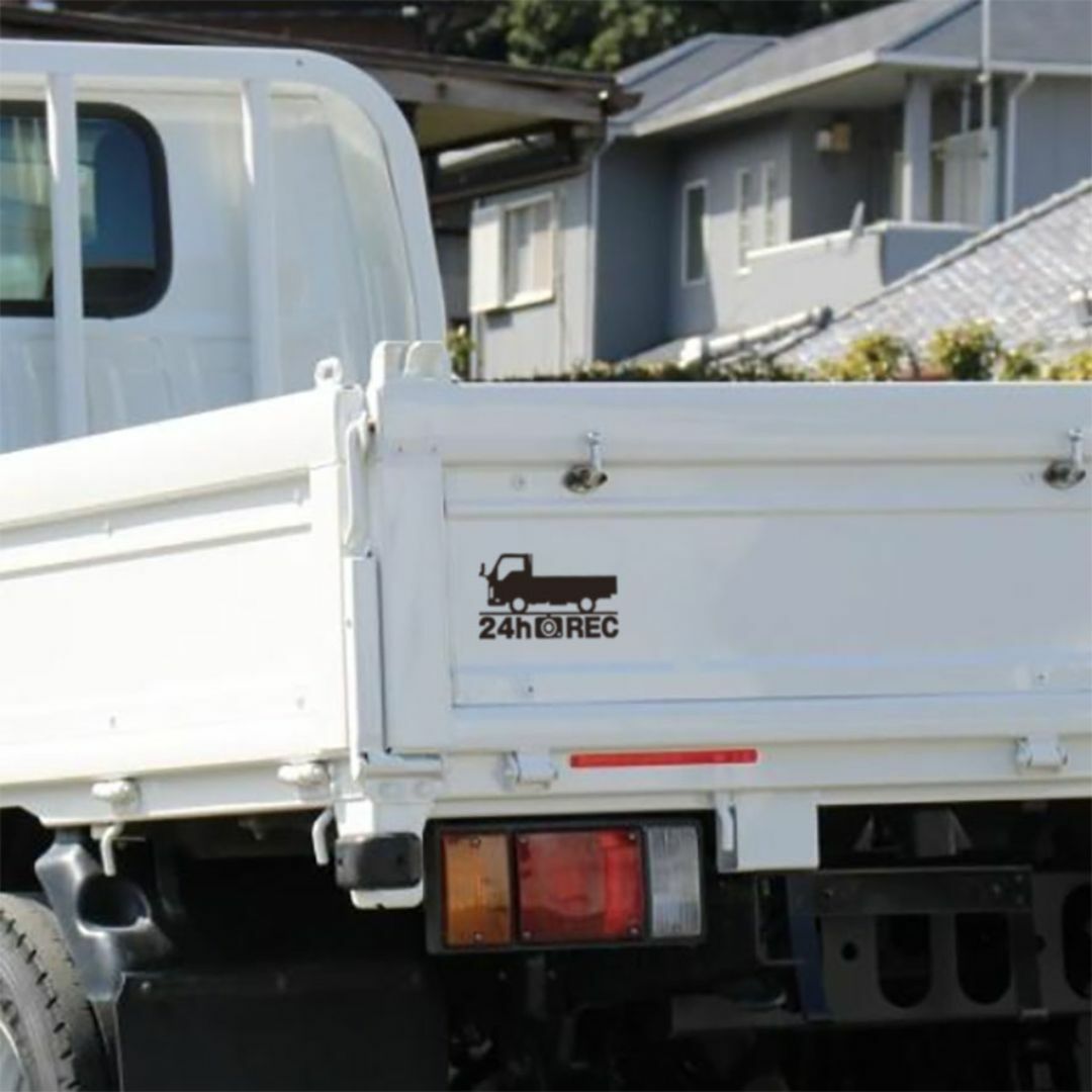 マツダ(マツダ)の【ドラレコ】マツダ タイタントラック【6代目】後期型 録画中 ステッカー 自動車/バイクの自動車(セキュリティ)の商品写真