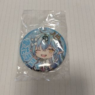 ホロライブ  雪花ラミィ  缶バッジ(キャラクターグッズ)
