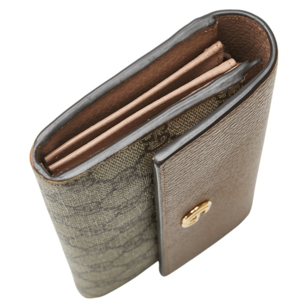 グッチ GGマーモント GGスプリーム PVCロング財布 GUCCI (グッチ) GGマーモント GGスプリーム 三つ折り財布 長財布