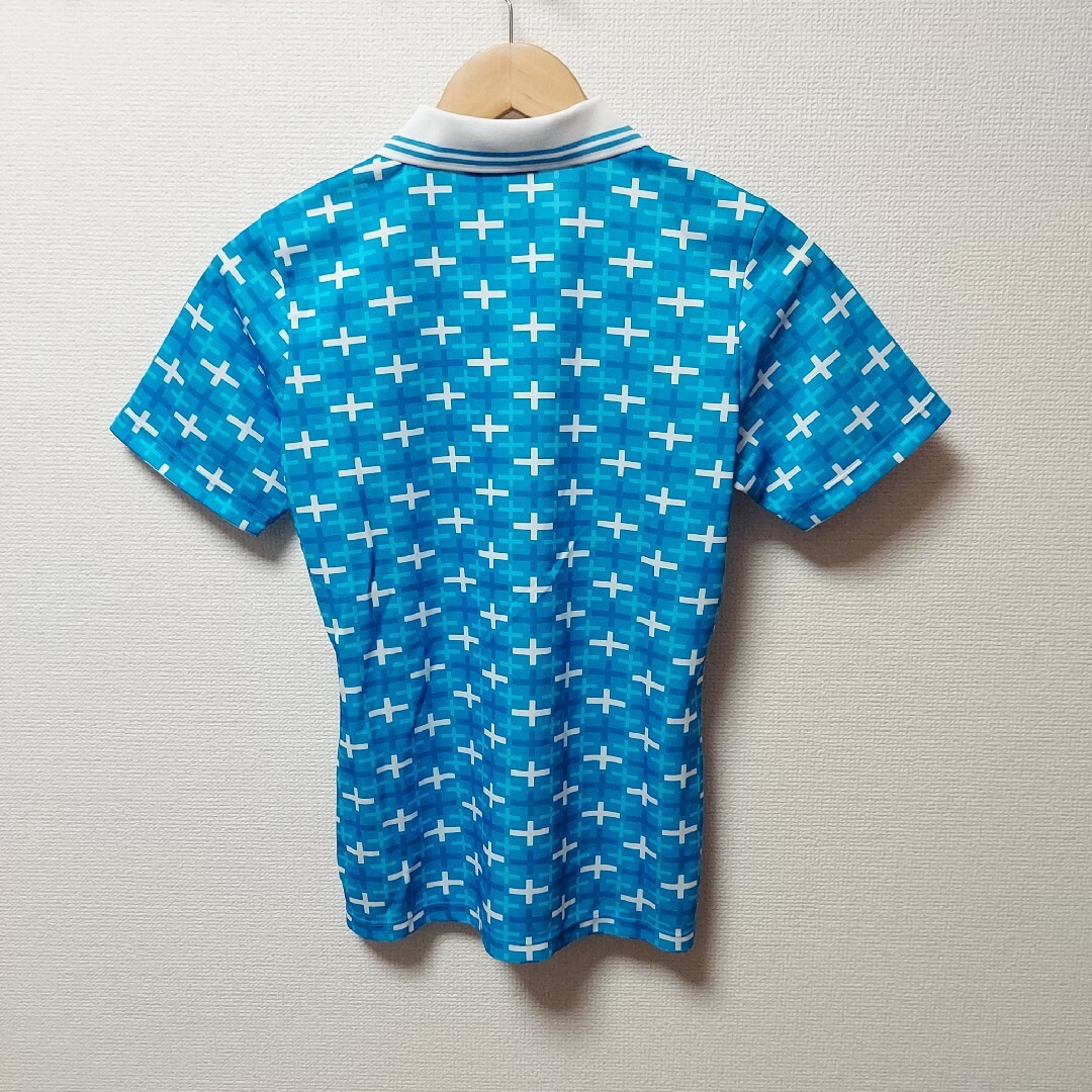 Kappa(カッパ)のKappa　カッパ　ゴルフ　未使用　レディース　Ｍサイズ　ポロシャツ スポーツ/アウトドアのゴルフ(ウエア)の商品写真