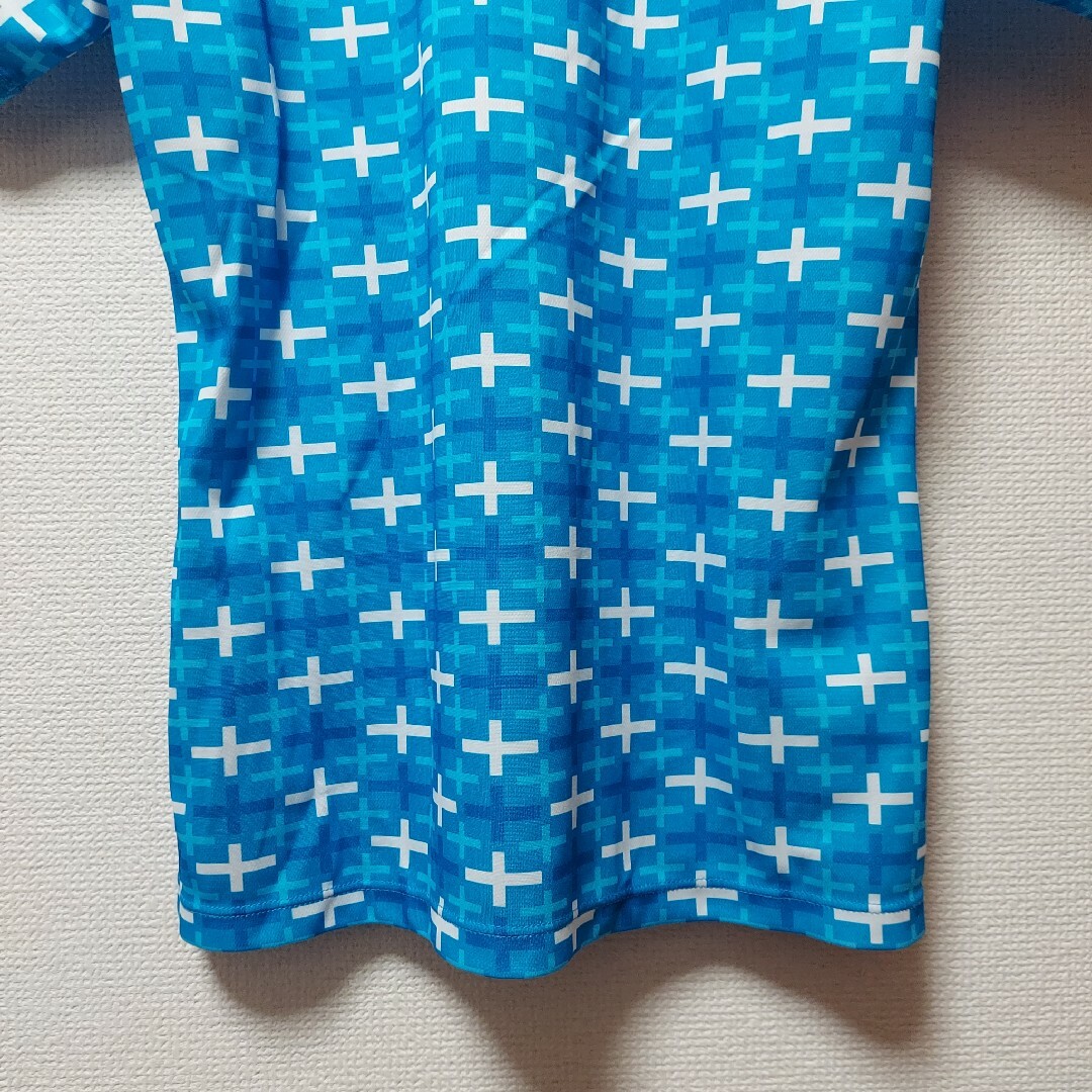 Kappa(カッパ)のKappa　カッパ　ゴルフ　未使用　レディース　Ｍサイズ　ポロシャツ スポーツ/アウトドアのゴルフ(ウエア)の商品写真