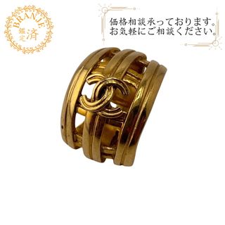 シャネル(CHANEL)のシャネル CHANEL イヤリング
 ココマーク 96P ヴィンテージ ゴールド ゴールド(イヤリング)