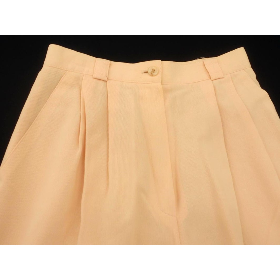 TRANS WORK(トランスワーク)のTRANS WORK トランスワーク タック ハーフ パンツ size9AR/オレンジ ■◆ レディース レディースのパンツ(ハーフパンツ)の商品写真