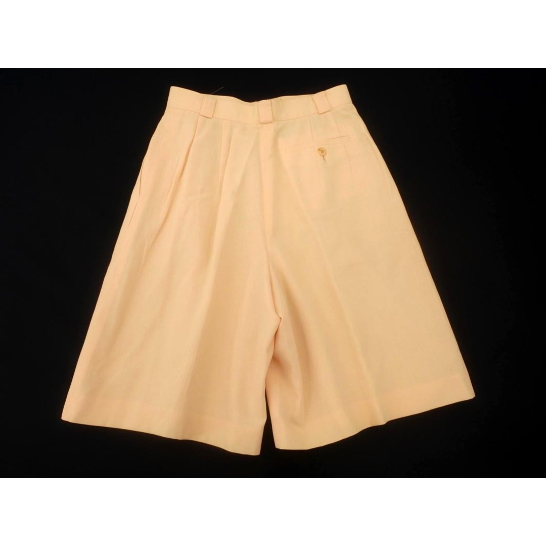 TRANS WORK(トランスワーク)のTRANS WORK トランスワーク タック ハーフ パンツ size9AR/オレンジ ■◆ レディース レディースのパンツ(ハーフパンツ)の商品写真