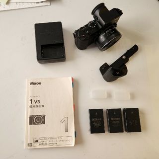 ニコン(Nikon)の★★世界最速AF追従約20コマ／秒のニコン1 v3プレミアムキット▶バッテリー3(ミラーレス一眼)