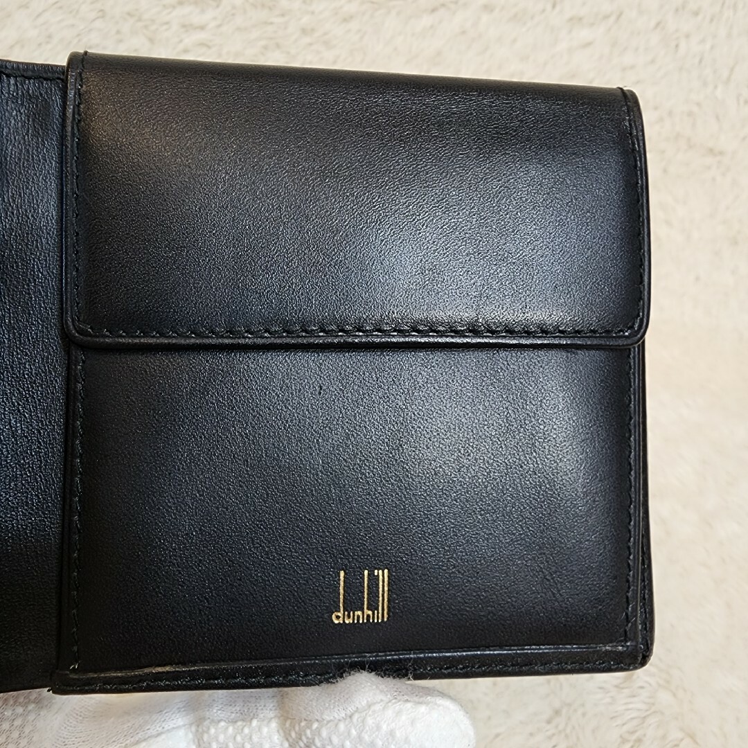 Dunhill - 未使用 dunhill ダンヒル 2つ折 財布 レザー 小銭入れ