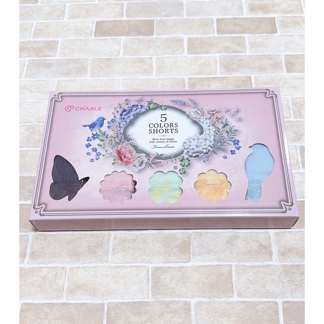 シャルレ 5色ショーツ3L 未使用 CHARLE ショーツ 3L 15枚セット