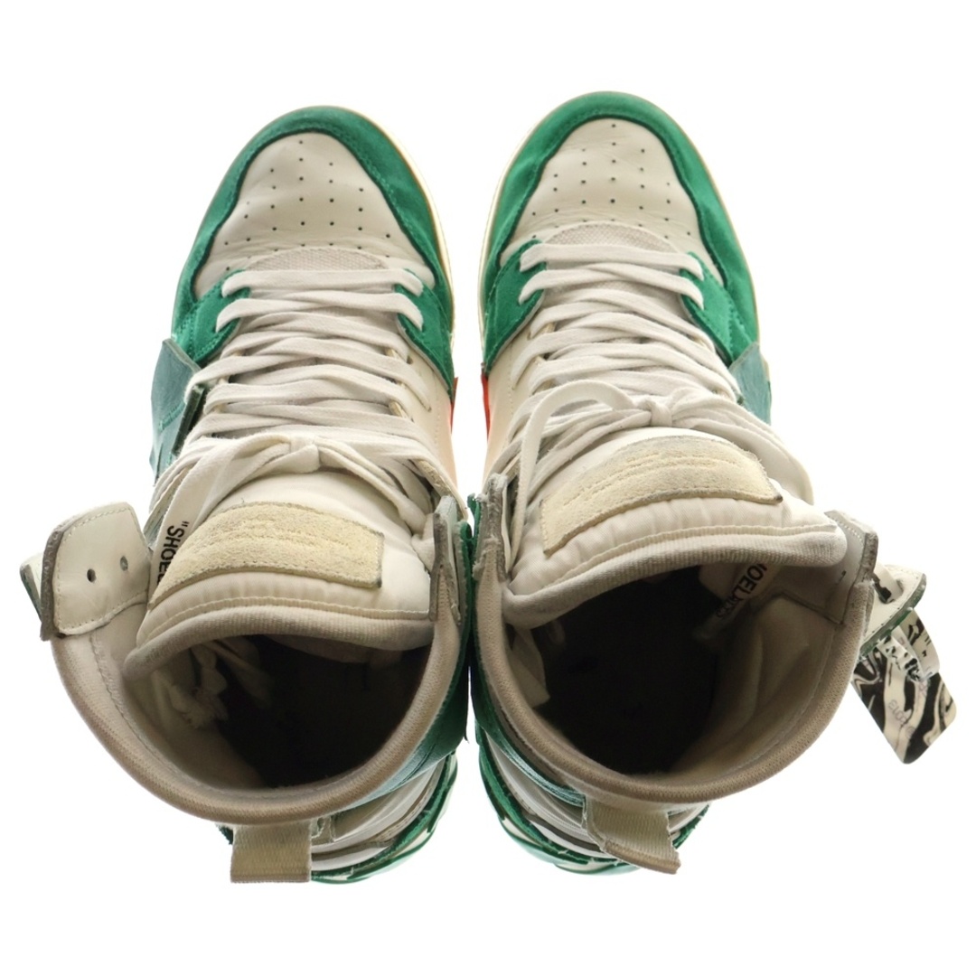 Off-White - OFF-WHITE オフホワイト TOP VULCANIZED LEATHER