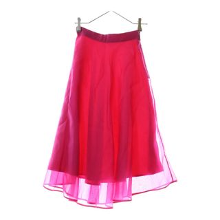 エムエスジーエム(MSGM)のMSGM エムエスジーエム シースルー レイヤード レディース スカート ピンク(ロングスカート)
