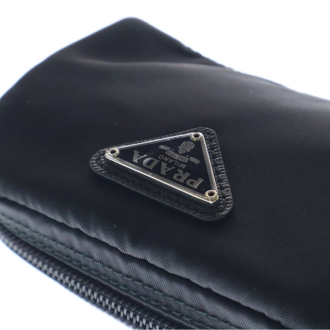 PRADA プラダ トライアングルロゴ ナイロン ミニバッグ 巾着
