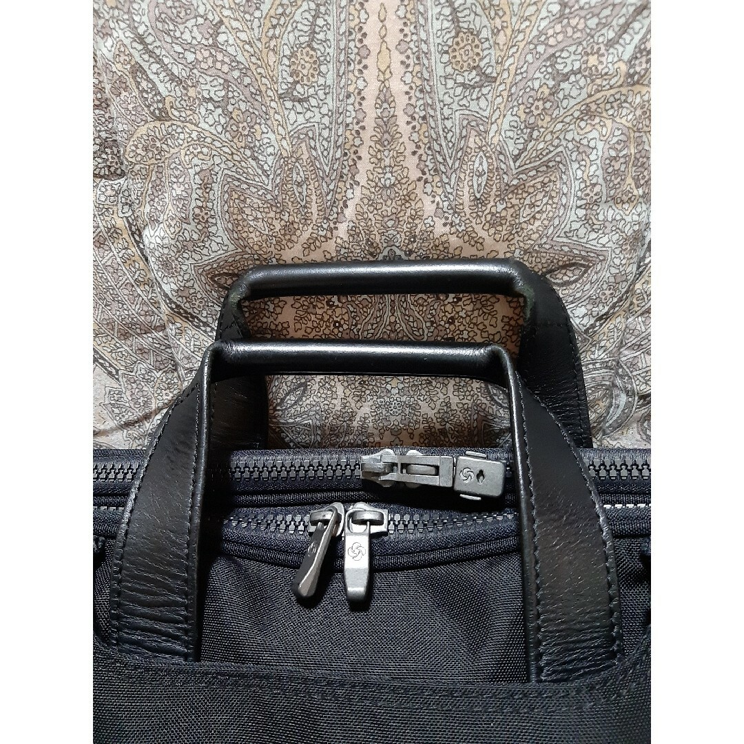 Samsonite 2way/本革コンビ/斜め掛けショルダービジネスバッグ Samsonite - サムソナイト 2way/本革コンビ/斜め掛けショルダー