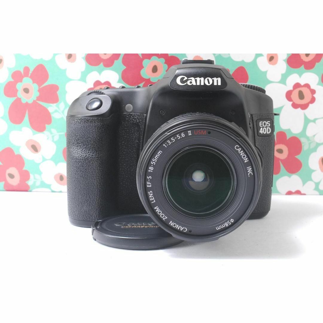 オッパ　　秒6.5コマの高速連写 Canon EOS 40Dセット Canon - ❤届いてすぐ使える❤EOS 40D❤高速連写❤スマホに転送