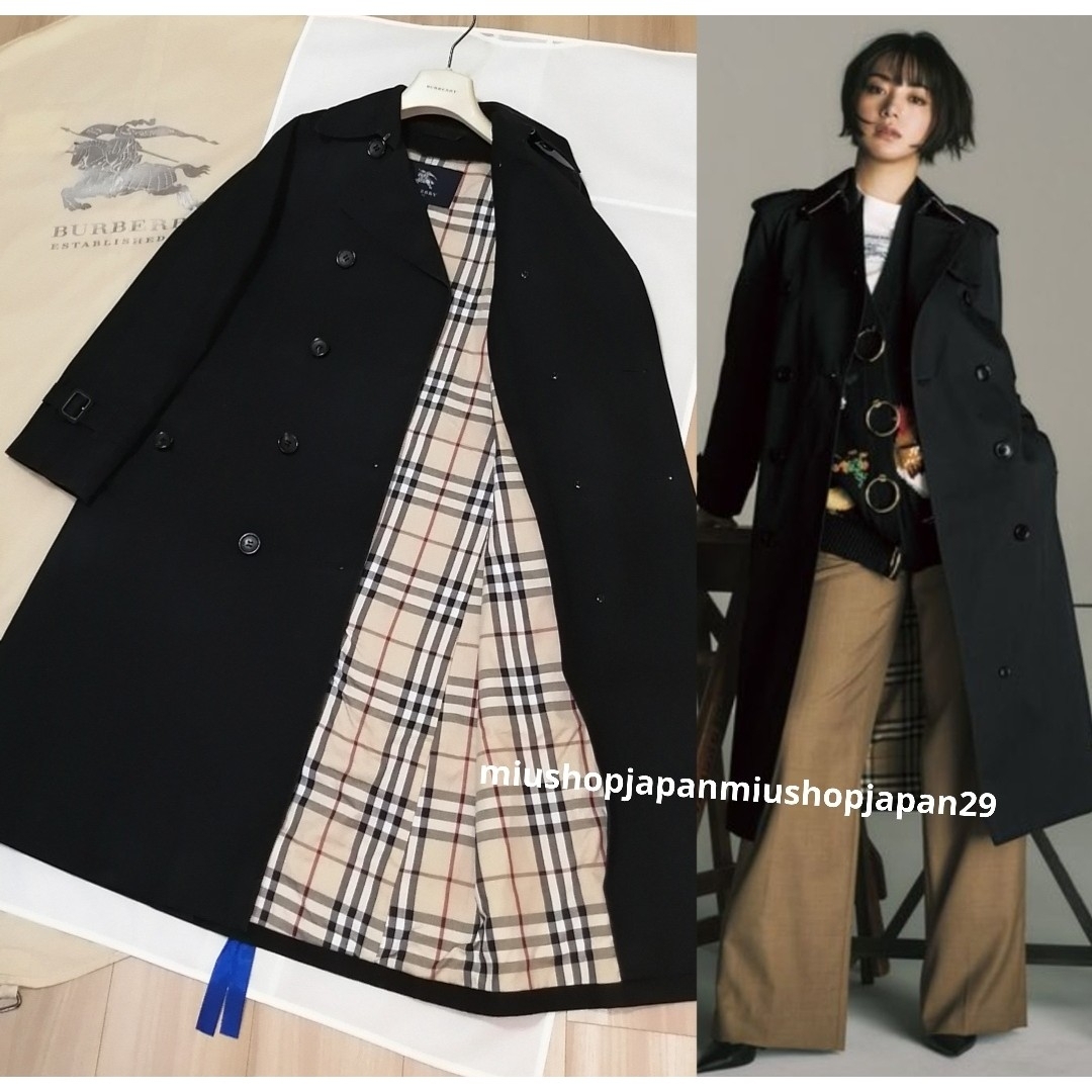 ル 年末のプロモーション BURBERRY - 本物上質○バーバリーロンドン BURBERRY トレンチ ジャケット・アウター
