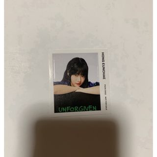 ルセラフィム(LE SSERAFIM)のLeSserafim UNFORGIVEN ウンチェ　公式ステッカー(アイドルグッズ)