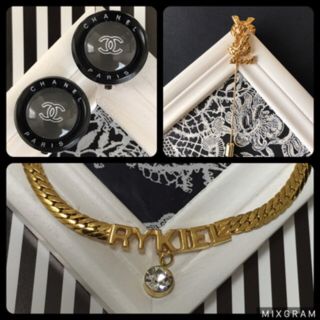 シャネル(CHANEL)の✞CHANEL & YSL & SONIA 3点✞(ブローチ/コサージュ)