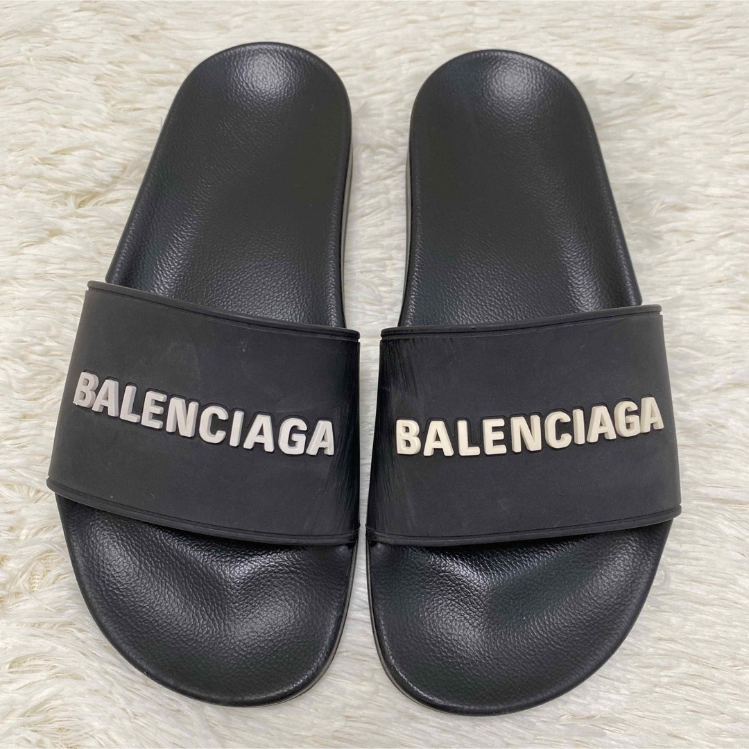 【BALENCIAGA】Pool Slide Sandals シャワー スライド サンダル BALENCIAGA☆POOL SLIDE SANDAL☆プールスライドサンダル☆送込