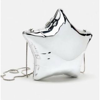 ザラ(ZARA)の美品 ザラ スターミノディエールボックスバッグ 星型 ショルダーバッグ(ショルダーバッグ)