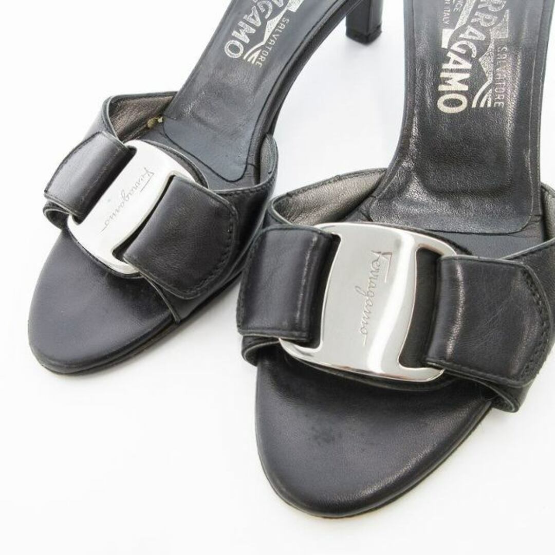 65%OFF【送料無料】 美品 Salvatore Ferragamo ミュール ヴァラ
