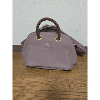 Masami Matsui ショルダーバッグ 2way モーヴ色 昭和レトロ(ショルダーバッグ)