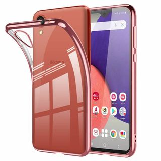 【人気商品】Galaxy A22 5G ケース クリア TPU 薄型 SC-56
