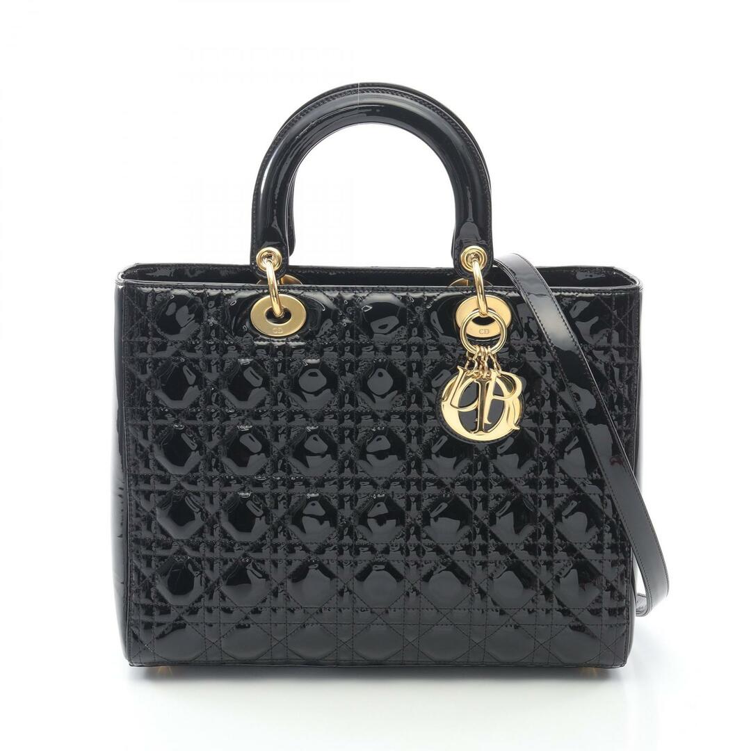 送料関税込◇Dior Lady Dior ラージ ハンドバッグ ディオール/クリスチャンディオール/ハンドバッグ/レディ