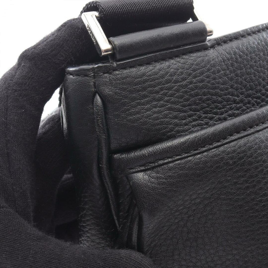 【VIPセール】PRADA プラダ MEN ショルダーバッグ 2VH019 ショルダーバッグ アウトレット品 ブラック/シルバー金具 2VH019