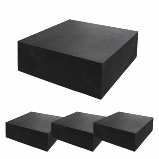 【特価セール】ゴム板 50×50×10mm【4個】 ゴムブロック 四角 滑り止め(その他)