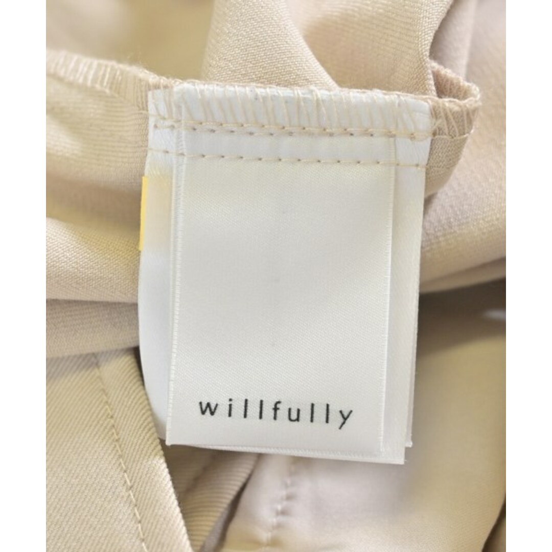 willfully ウィルフリー ベスト M ベージュ 【古着】【中古