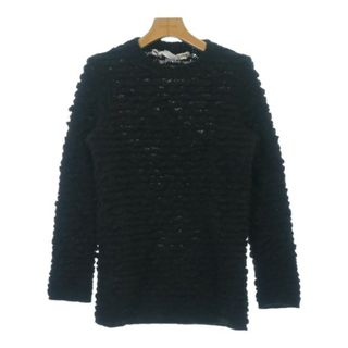 コムデギャルソン(COMME des GARCONS)のCOMME des GARCONS コムデギャルソン ニット・セーター XS 黒 【古着】【中古】【送料無料】(ニット/セーター)