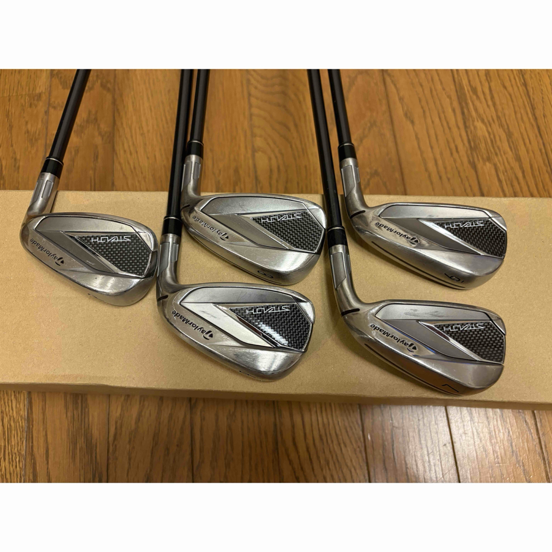 TaylorMade STEALTH アイアンセット 左利き 5本セット Amazon.co.jp: TaylorMade ゴルフ ステルス アイアンセット