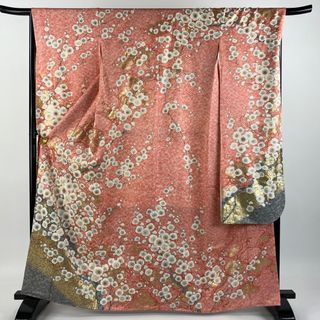 振袖 身丈164.5cm 裄丈66.5cm 正絹 秀品 【中古】(着物)