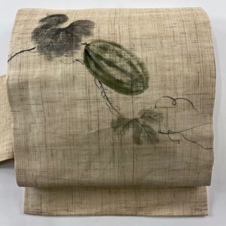 名古屋帯 秀品 正絹 【中古】(帯)