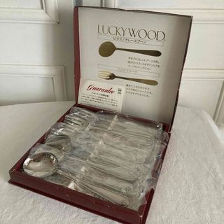 LUCKYWOOD カトラリーセット　ラッキーウッド(カトラリー/箸)