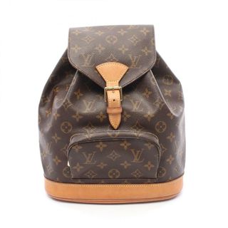 ルイヴィトン(LOUIS VUITTON)のLOUIS VUITTON ルイ・ヴィトン リュックサック バックパック モンスリMM モノグラム(リュック/バックパック)