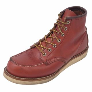 レッドウィング RED WING 8875 ショートブーツ アイリッシュセッター 靴 メンズ アメリカ製 USA製 UK6(25cm) ブラウン(ブーツ)