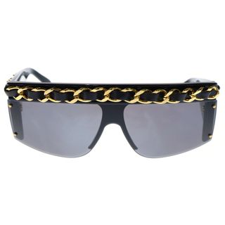 【*華やか♡上品*】CHANEL チェーン サングラス ゴールド ゴールド（金色）系 CHANEL(シャネル) サングラス(レディース