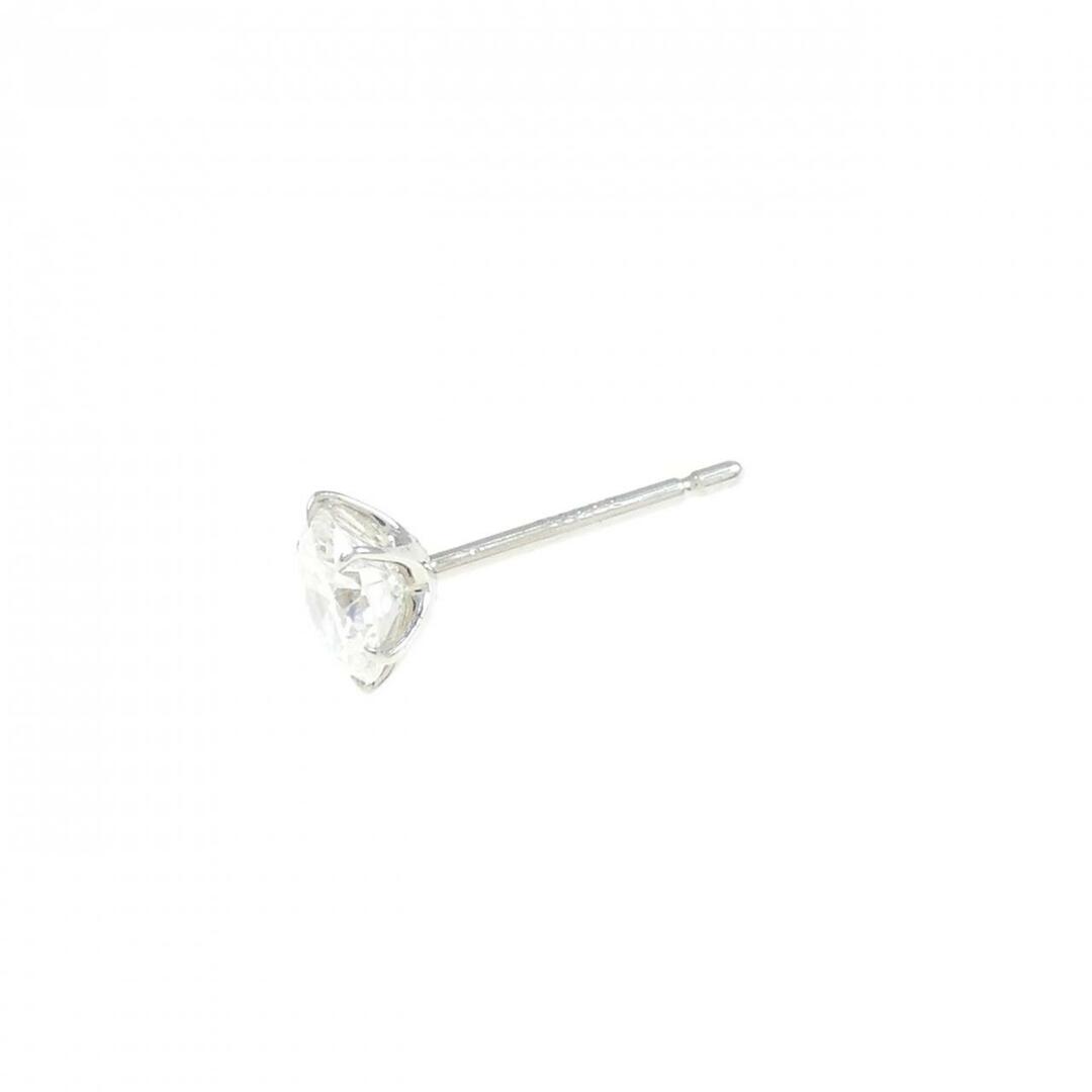 PT900 ダイヤモンド ピアス 0.403CT F SI1 VG 片耳の通販 by